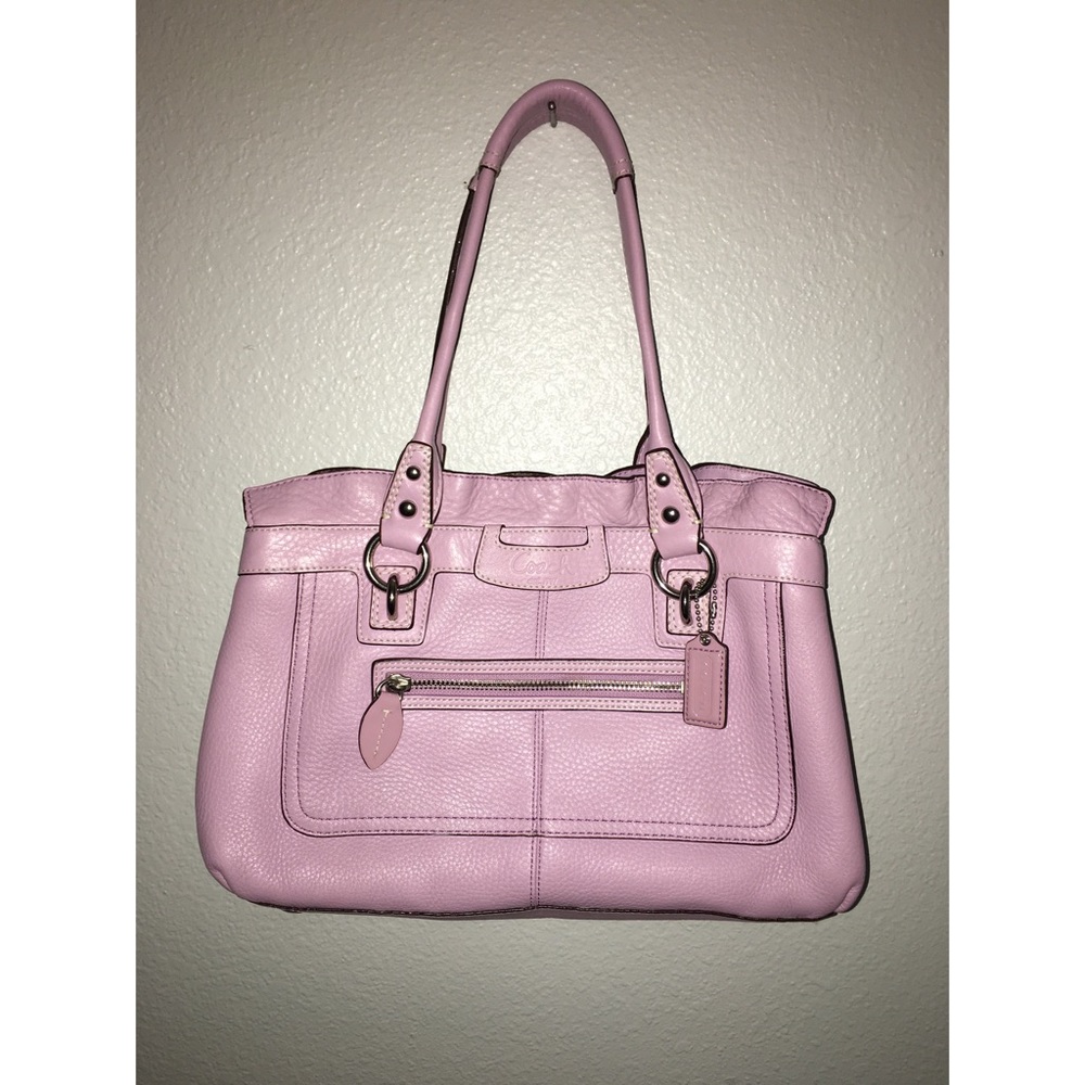 Coach Lavender Penelope Shopping Tote Bag